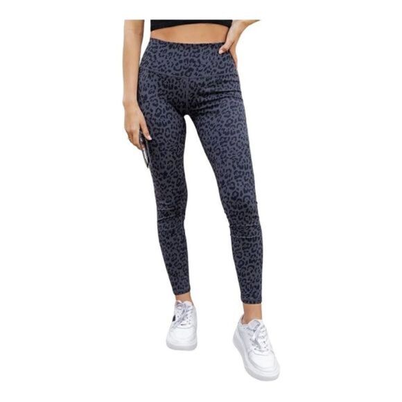 #138 SPLENDID leopard leggings  - Picture 1 of 7